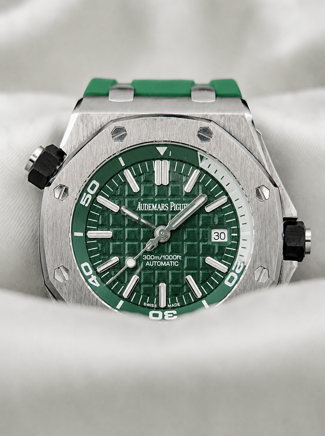 AUDEMARS PIGUET Rubber Strap Watch