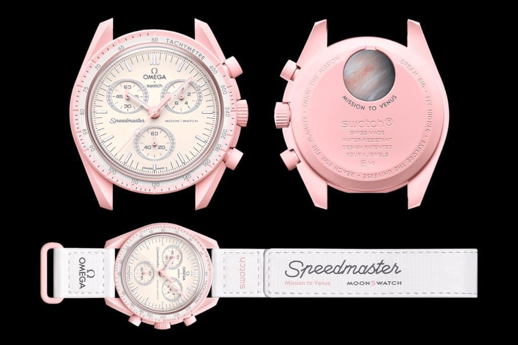 Omega × Swatch Speedmaster MoonSwatch Mission to Mars Chronograph Watch