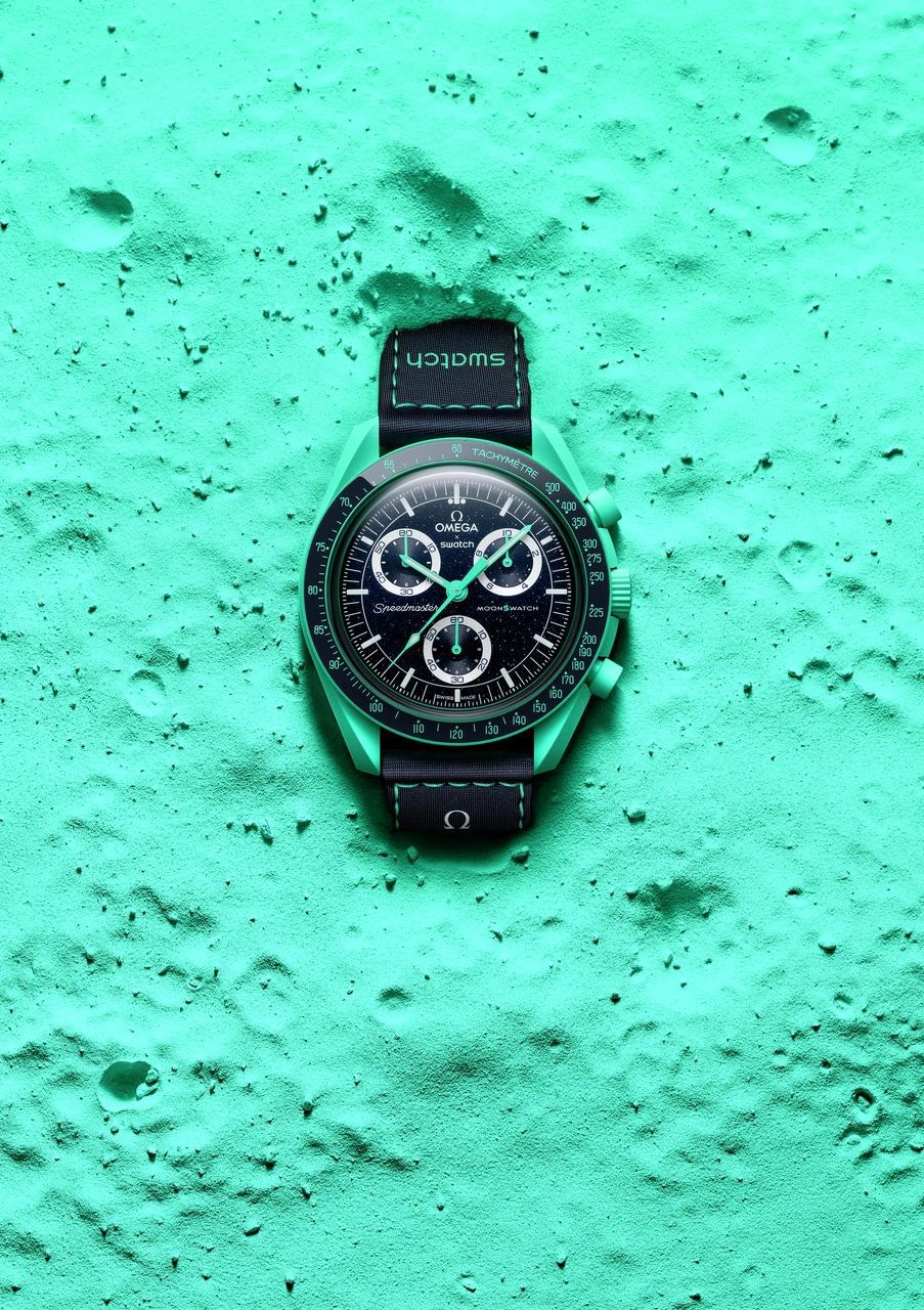 Omega × Swatch Speedmaster MoonSwatch Mission to Mars Chronograph Watch