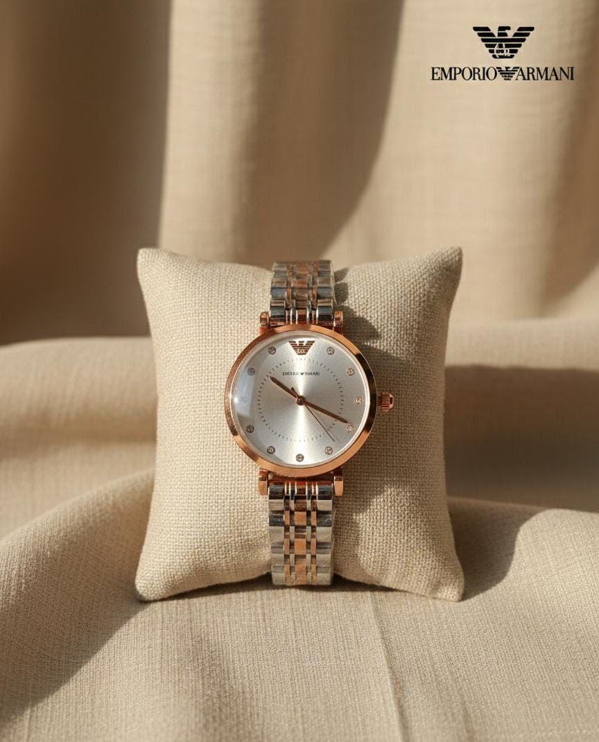 Emporio Armani Ladies Luxury Watch Puch Lock