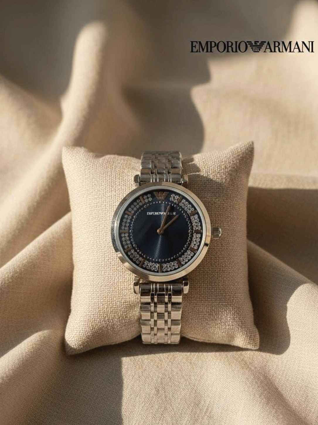 Emporio Armani Ladies Luxury Watch Puch Lock