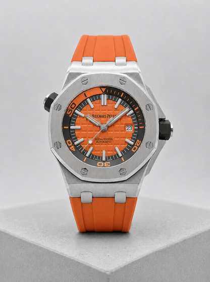 AUDEMARS PIGUET Rubber Strap Watch