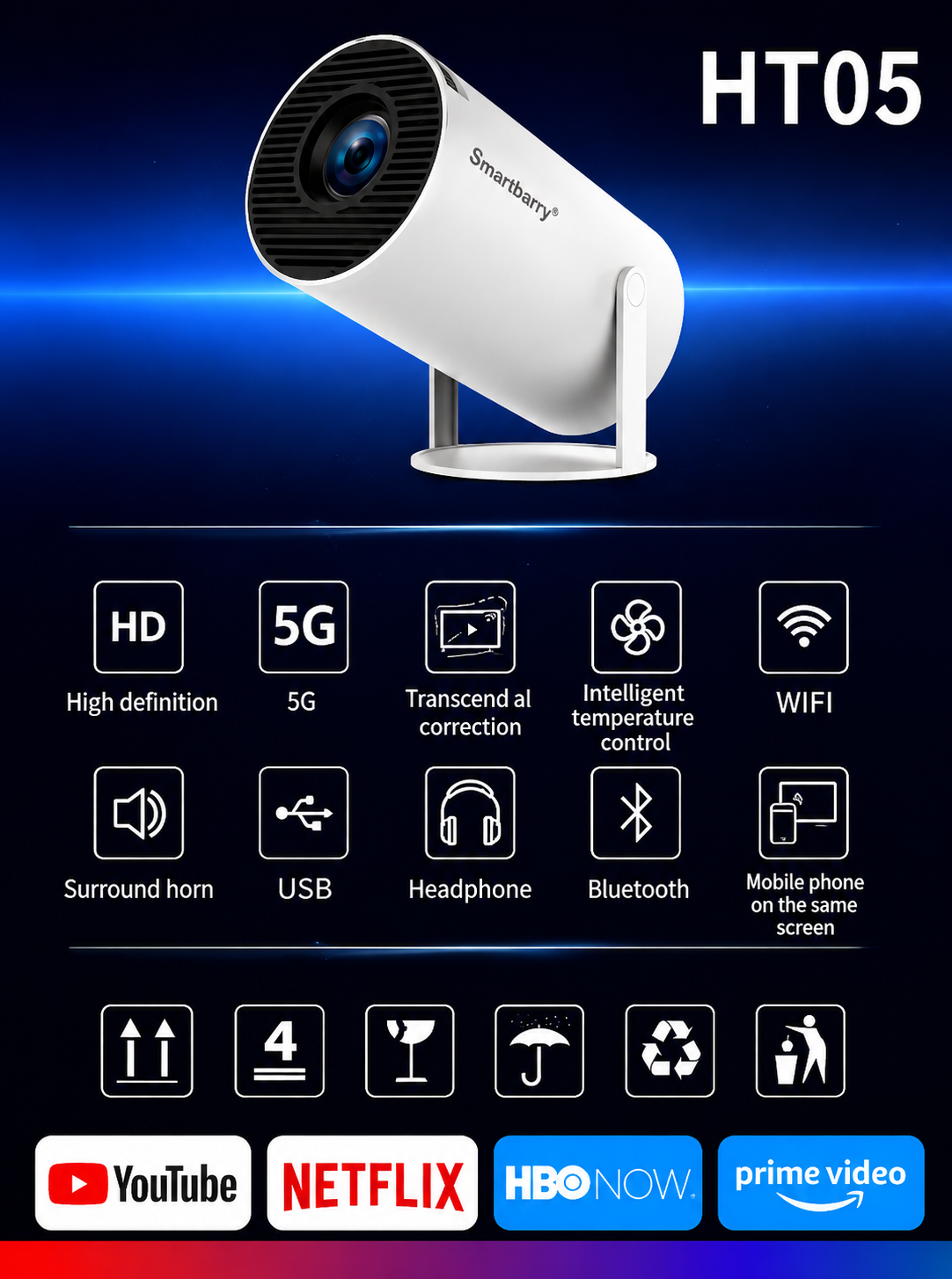 Smartberry Smart Projector