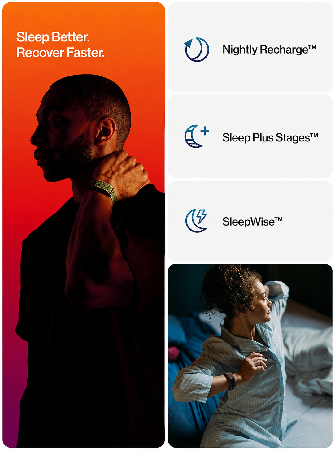 Loop Smart Screen-Free Wearable Health & Fitness Band