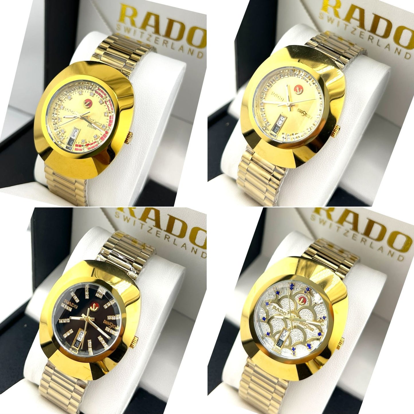 Rado Diastar Gold Edition Luxury Watch