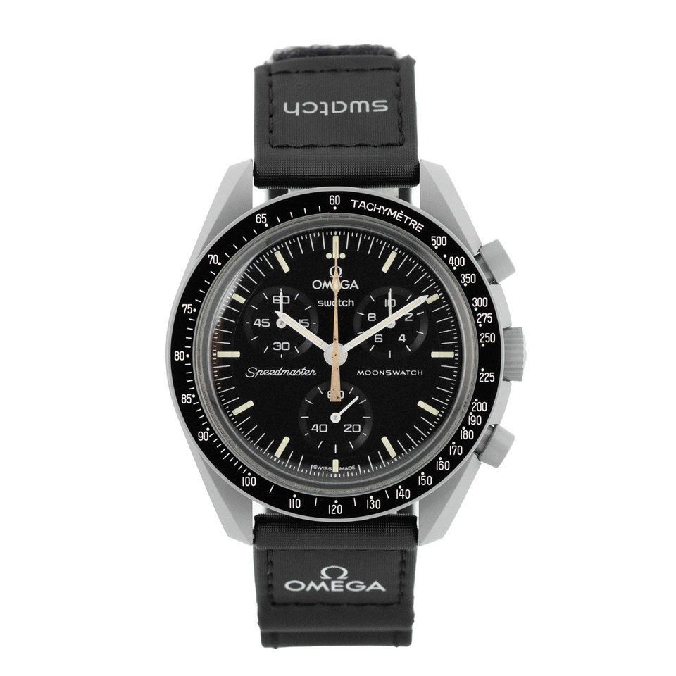 Omega × Swatch Speedmaster MoonSwatch Mission to Mars Chronograph Watch