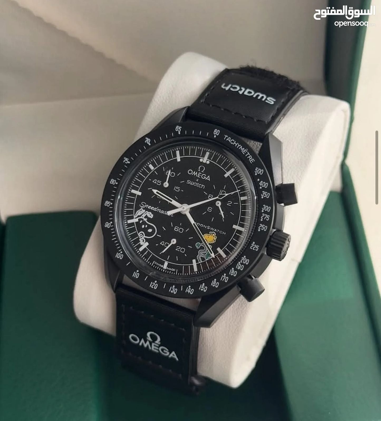 Omega × Swatch Speedmaster MoonSwatch Mission to Mars Chronograph Watch
