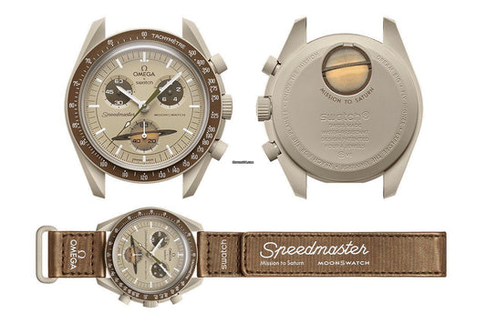 Omega × Swatch Speedmaster MoonSwatch Mission to Mars Chronograph Watch