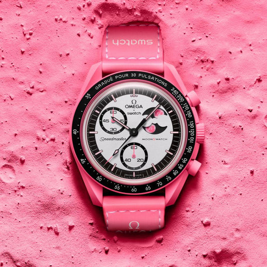 Omega × Swatch Speedmaster MoonSwatch Mission to Mars Chronograph Watch