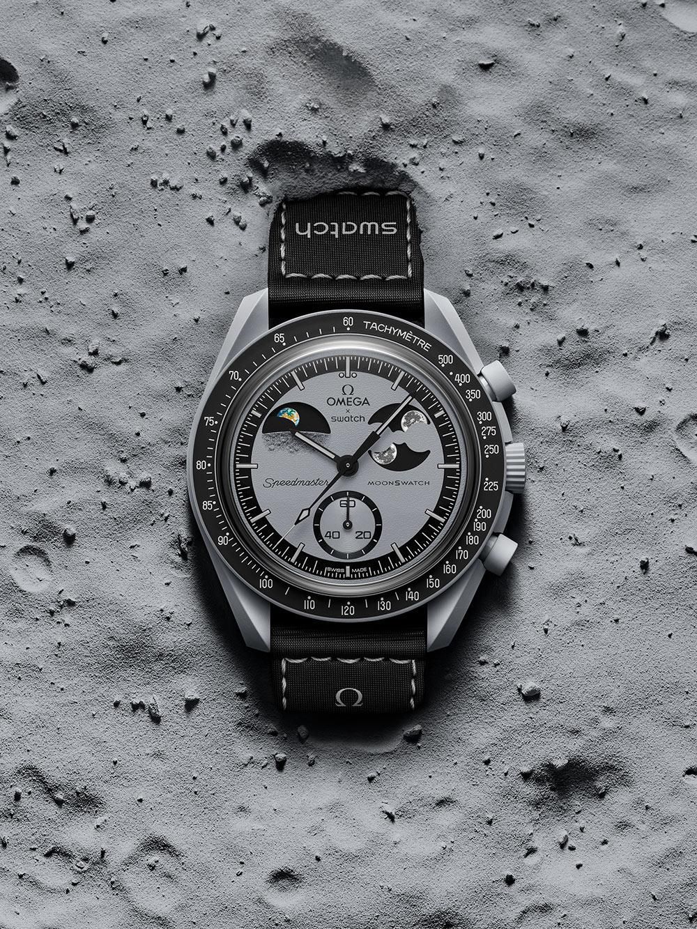 Omega × Swatch Speedmaster MoonSwatch Mission to Mars Chronograph Watch
