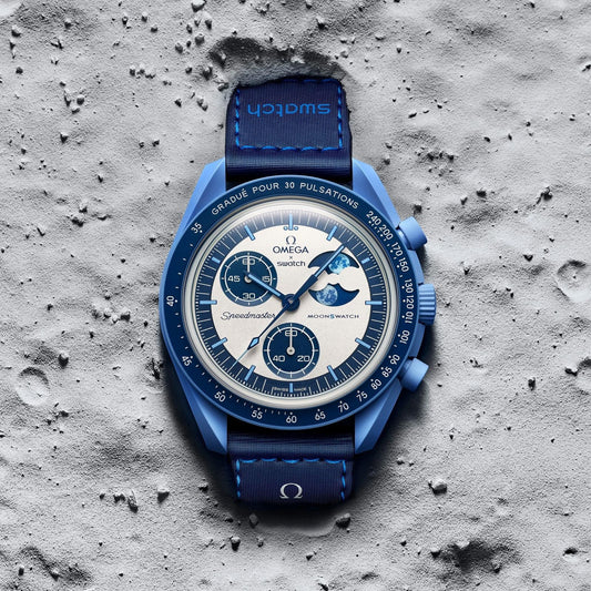 Omega × Swatch Speedmaster MoonSwatch Mission to Mars Chronograph Watch