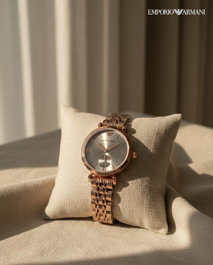 Emporio Armani Ladies Luxury Watch Puch Lock