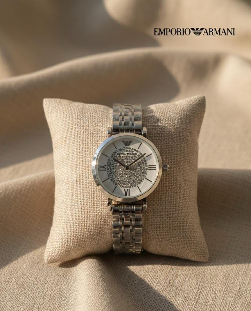 Emporio Armani Ladies Luxury Watch Puch Lock