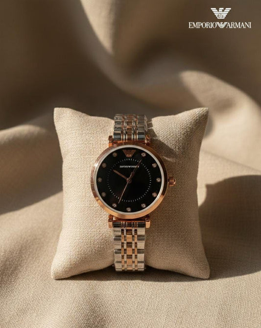 Emporio Armani Ladies Luxury Watch Puch Lock