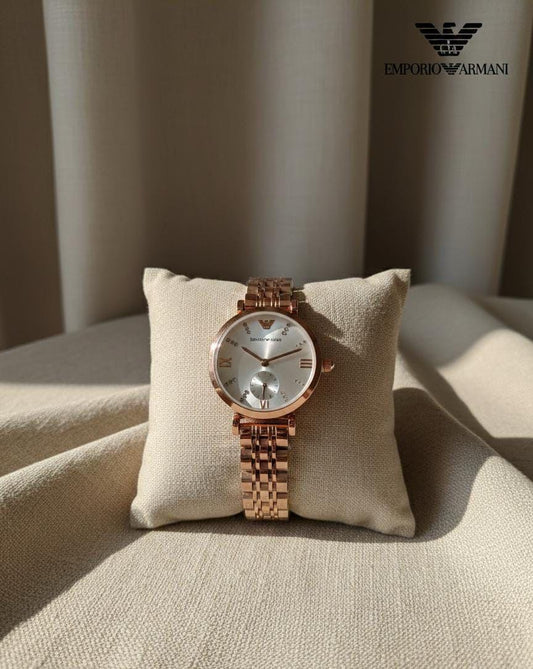Emporio Armani Ladies Luxury Watch Puch Lock