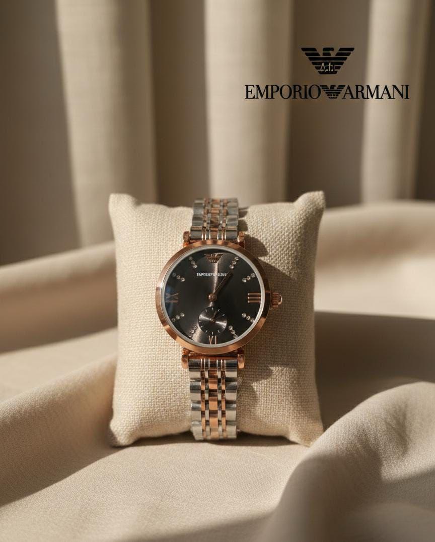 Emporio Armani Ladies Luxury Watch Puch Lock
