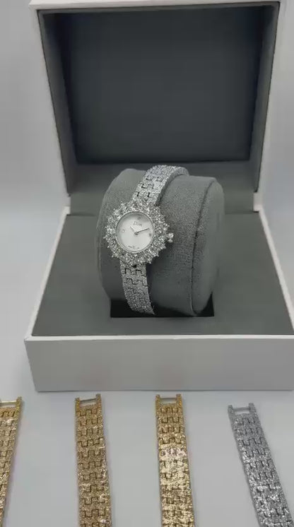 Dior Crystal Ladies Watch